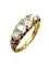 Bague 51 Bague Jarretière fin 19ème or et diamants 58 Facettes