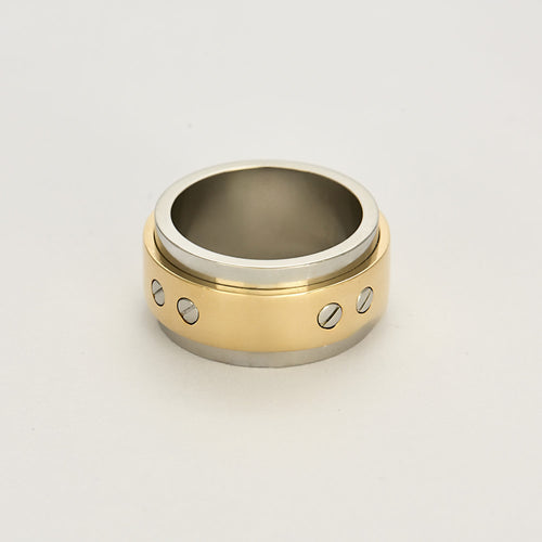 Bague 61 Cartier Bague Santos en Or jaune 18k 58 Facettes 250341