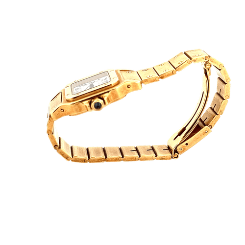 Montre CARTIER - Montre Santos femme or jaune 58 Facettes