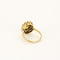 Bague 52 Bague or jaune et blanc, saphir jaune et diamants 58 Facettes B250159