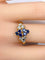 Bague 51 Mauboussin - Bague en or jaune 18 carats et saphirs et diamants 58 Facettes AB670