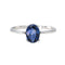 Bague 54 Bague  Or blanc Saphir 58 Facettes 4387211CN