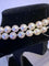 Collier Sautoir collier choker 80 perles de culture Akoya fermoir or et diamants 65,5 cm 58 Facettes