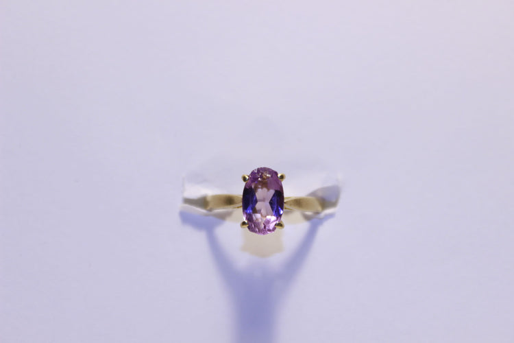 Bague 52 Bague Or Améthyste 58 Facettes