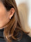 Boucles d'oreilles Paire de dormeuses anciennes, diamants 58 Facettes