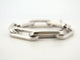 Collier bracelet DINH VAN chaine a maillons xl en argent massif 925 55gr  sterling 58 Facettes 266219