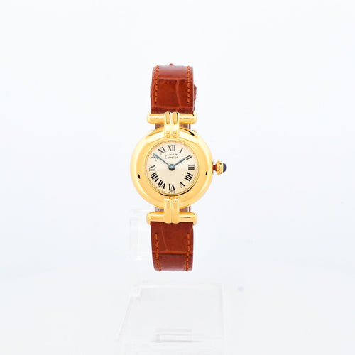 Montre Cartier Must Colisée - Ivory roman dial 58 Facettes