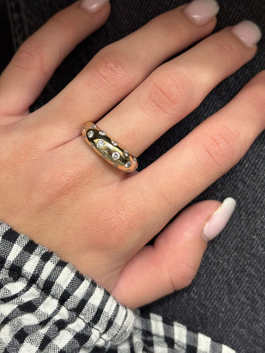 Bague 56 Bague or jaune et diamants 0,80 ct 58 Facettes 1074