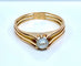 Bague 49 Bague en or rose perle fine vers 1900 58 Facettes AB663