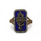 Bague 60 Bague XIXème - Or, Argent, Email et Diamants 58 Facettes 250259R