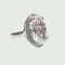 Bague 48 BAGUE DE DESIGN CONTEMPORAIN DU XXE SIÈCLE en OR 18 carats et PLATINE 58 Facettes Q855A