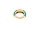 Bague 45 bague VAN CLEEF & ARPELS philippine t45 or jaune 18k chrysoprase & diamants 58 Facettes 267351