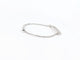 Bracelet bracelet DINH VAN maillon slim 14 or blanc 18k diamants 0.48 ct 58 Facettes 265172
