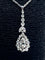 Collier Collier 1900 Diamant Poire 58 Facettes