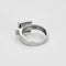 Bague 52,5 Guy Laroche- Bague en or blanc à motif de ceinture et diamants 58 Facettes B250479
