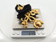 Collier vintage collier pendentif CHRISTIAN LACROIX croix dore 58 Facettes 266572