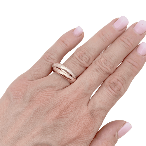 Bague 51 Bague Cartier, "Trinity Classique", 3 ors. 58 Facettes 34570