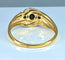 Bague 59 Bague or jaune 3 saphirs 58 Facettes AB375