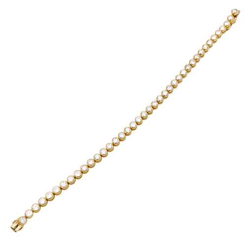 Bracelet Bracelet ligne, diamants en serti clos. 58 Facettes 34610