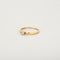Bague 54 Solitaire or jaune et blanc diamant 58 Facettes 3121273