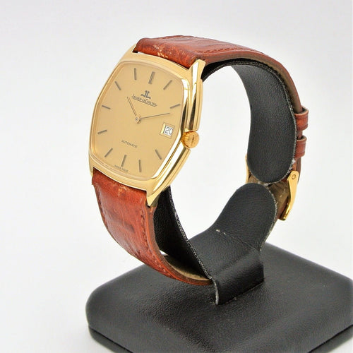 Montre Jaeger-LeCoultre - Montre ultra-plate en or jaune des années 1970 58 Facettes