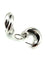 Boucles d'oreilles CARTIER. Collection "Trinity Mahé", boucles d'oreilles or blanc 18K 58 Facettes