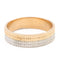 Bague 53 Bague Alliance  Or rose, Or blanc 58 Facettes 2216817CN