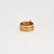 Bague Bague or jaune semainier 58 Facettes LP350