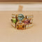 Bague BULGARI - Bague Allegra en or jaune, pierres de couleur et diamants 58 Facettes