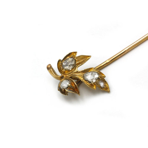 Broche Epingle À Cravate - Or et diamants 58 Facettes 230055SP