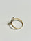 Bague 57 Bague ancienne or jaune émeraude 58 Facettes