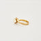 Bague Bague "Toi et Moi" en or jaune 58 Facettes 240249