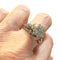 Bague BAGUE EN OR BLANC 18 KT AVEC DIAMANTS, ÉPOQUE 1945 58 Facettes CH54(CH418)