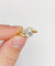 Bague 56 Bague toi et moi antique or 18k diamants et monture tourbillon (circa 1900) 58 Facettes A06310