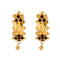 Boucles d'oreilles Boucles d'oreilles en or jaune sertie de grenats 58 Facettes LP795