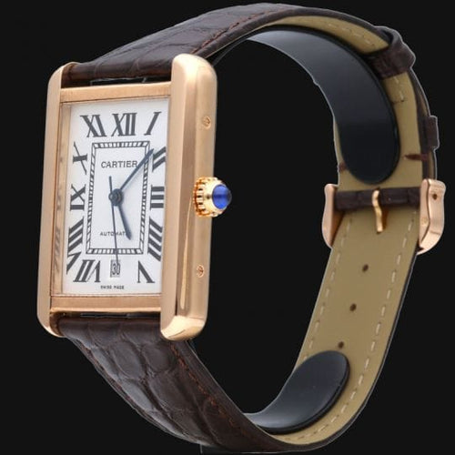 Montre Cartier Montre Tank Solo Xl 58 Facettes MT43617