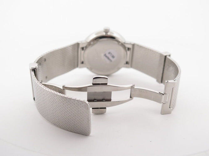 Montre montre la d de DIOR satine cd043115 36mm acier diamants quartz 58 Facettes 266097