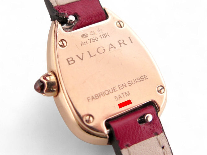 Montre montre BULGARI serpenti 102727 en or rose 18k diamants quartz 58 Facettes 270748