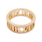 Bague 54 Bague Tiffany & Co. "Atlas" or rose, diamants. 58 Facettes 33919