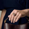 Bague 55,5 Bague jonc en or jaune et pierres fines 58 Facettes MON1096