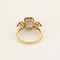 Bague 55,5 Bague en or jaune et améthystes 58 Facettes ALE4646