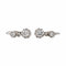 Boucles d'oreilles Boucles d'oreilles Dormeuses Or blanc Diamant 58 Facettes 3575736CN