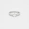 Bague Solitaire or blanc diamant 58 Facettes a definir
