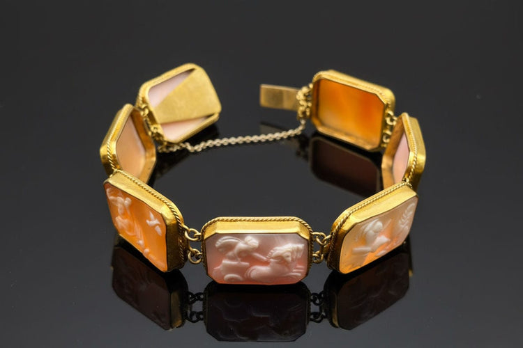 Bracelet Bracelet camée « Eterea » 58 Facettes