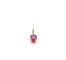Pendentif Pendentif en or jaune 750 mil avec Rubis 58 Facettes