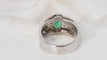 Bague 52.5 Bague En Or Blanc, Emeraude Et Diamants 58 Facettes 30753