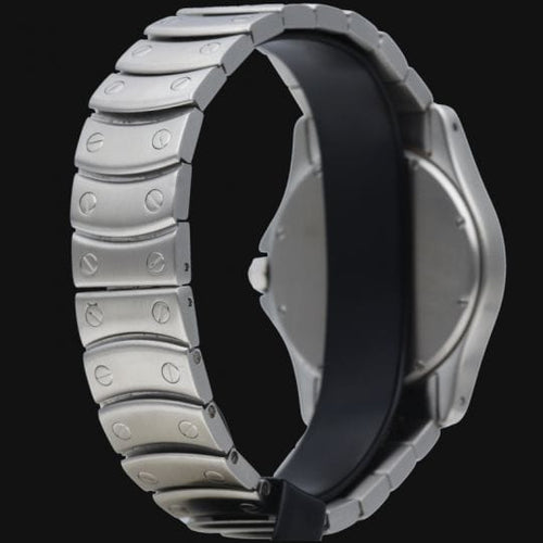 Montre Cartier Montre Santos Ronde 33Mm Automatique 58 Facettes MT41463