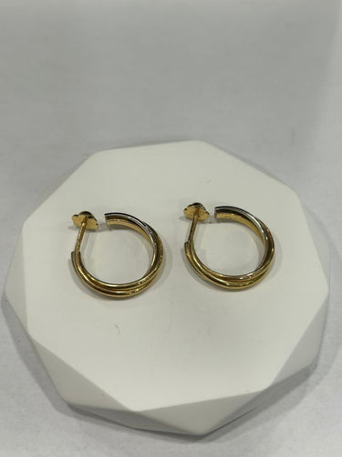 Boucles d'oreilles Paire de boucles d'oreilles 2ors 58 Facettes LP553/5