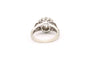 Bague 53 Bague Art Déco en or blanc sertie de diamants 58 Facettes 20158
