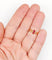 Bague 51.5 Bague antique or rose, rubis synthétiques et perles 58 Facettes A05426